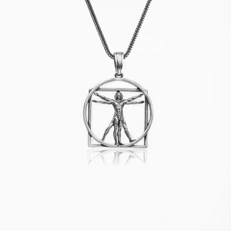Vitruvian Da Vinci Necklace