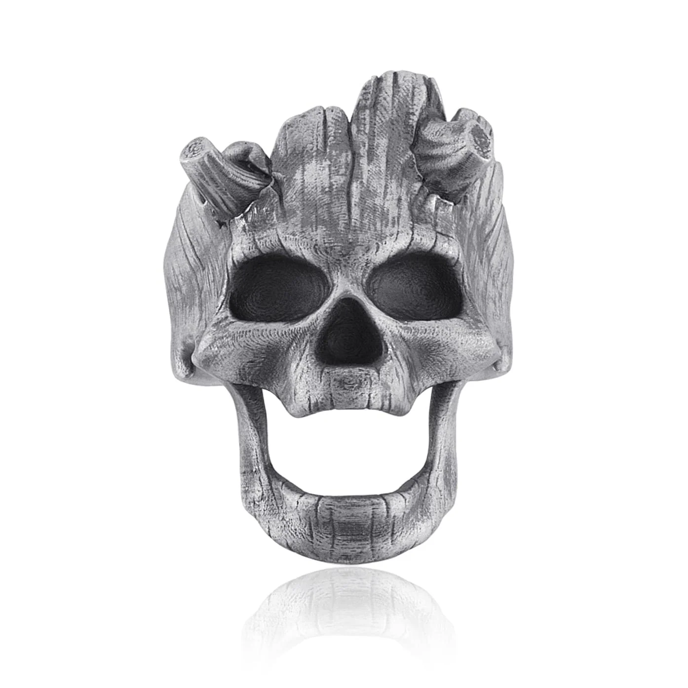 Horned Skull Ring