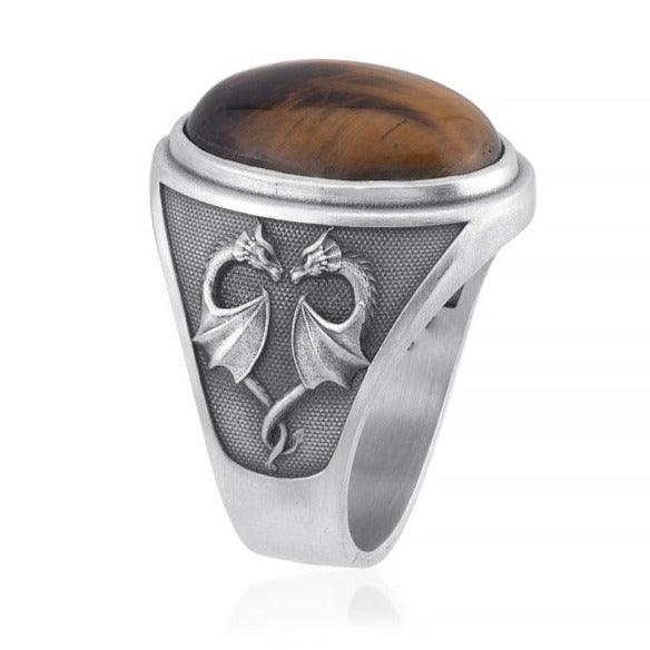 Dragons Tiger Eye Ring