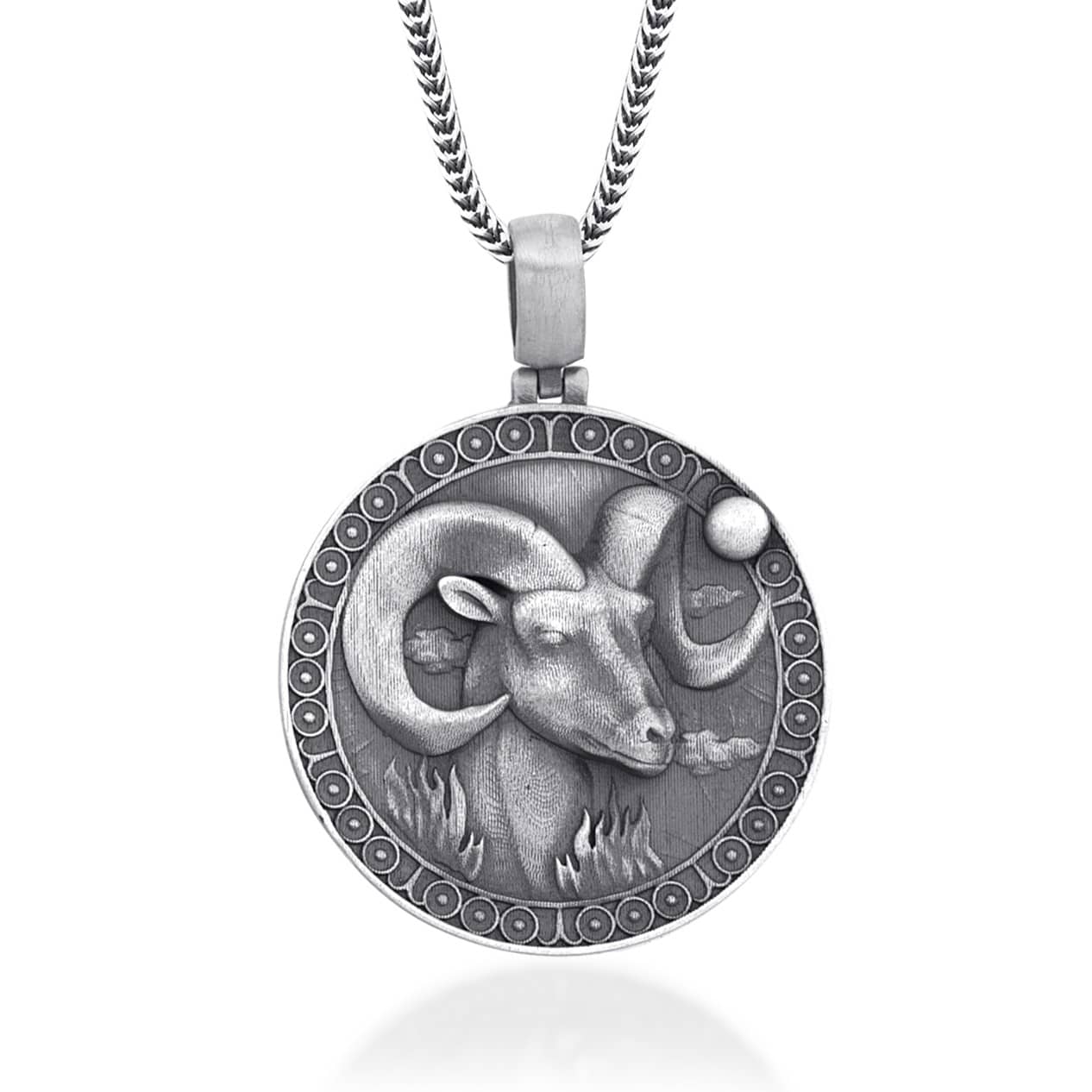 Aries Zodiac Necklace