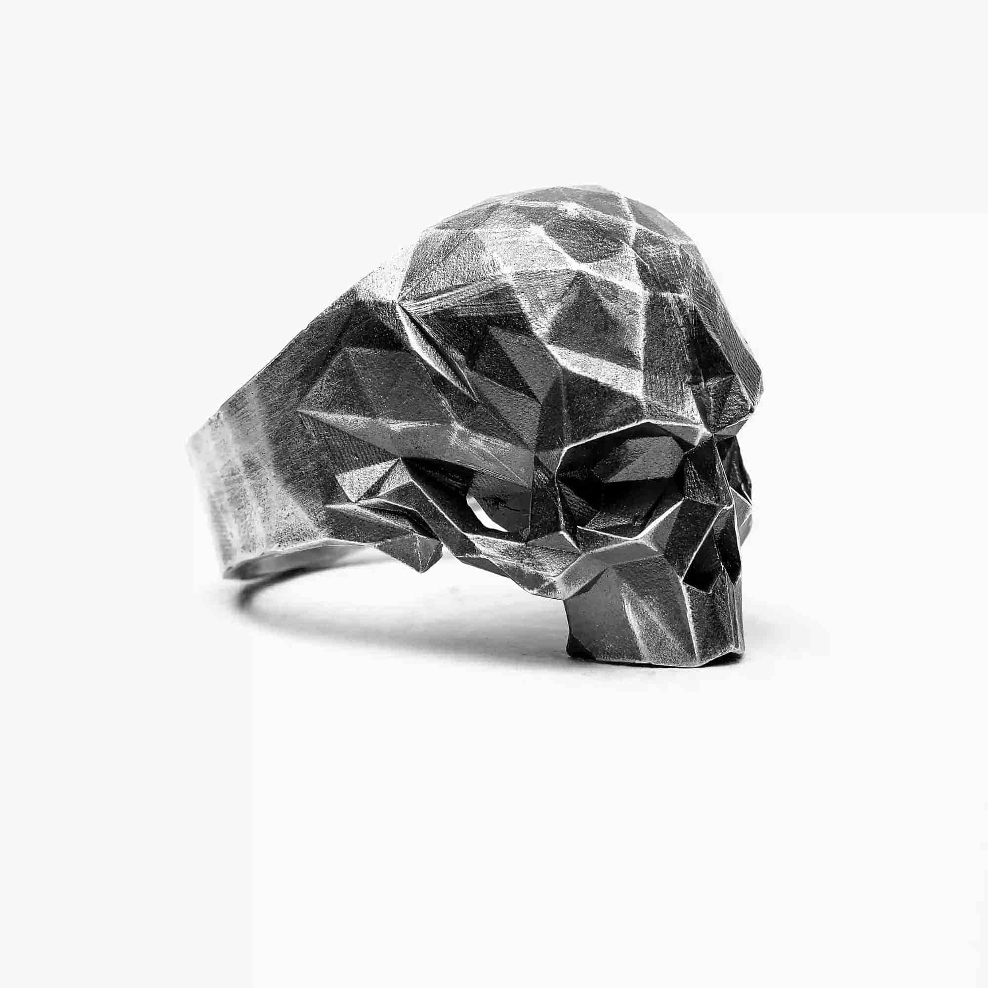Signet Skull Ring