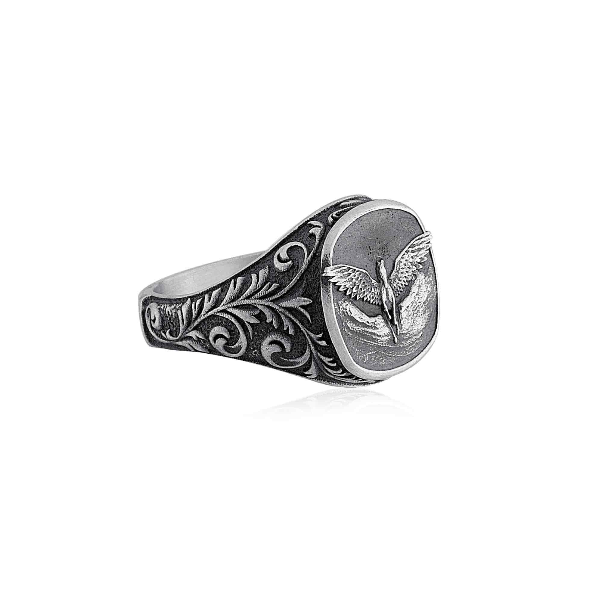 Pegasus Signet Ring