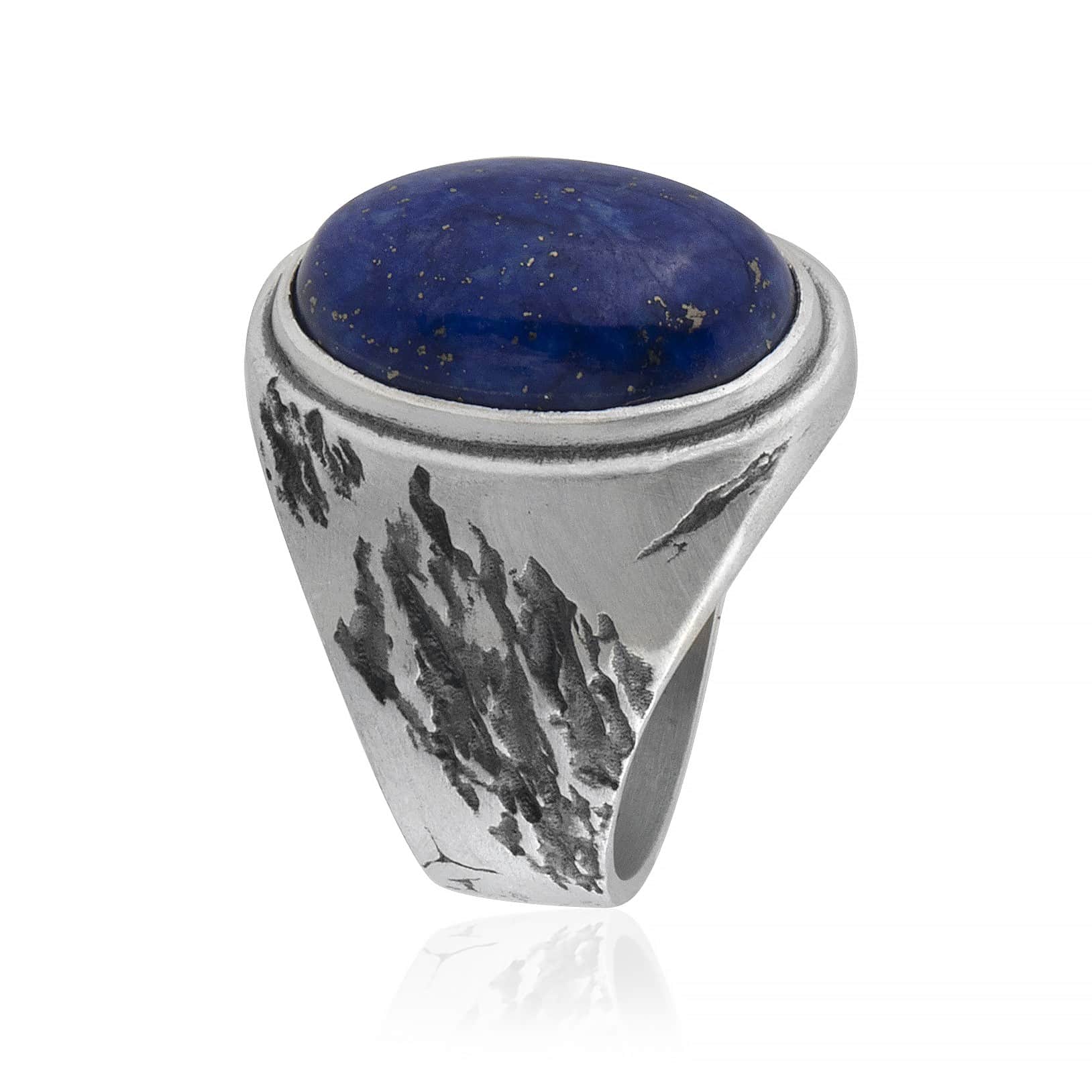 Worn Lapis Ring