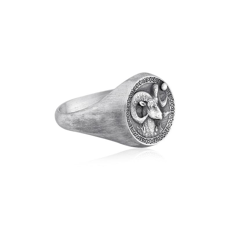 Aries Zodiac Ring