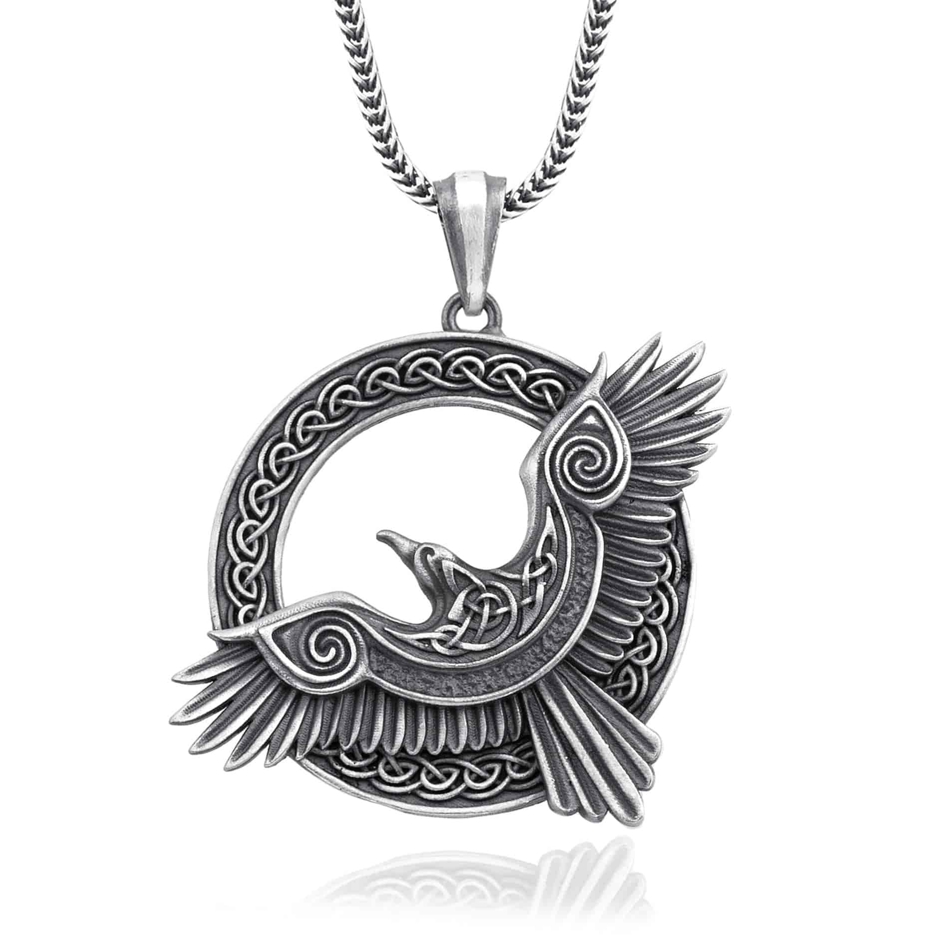 Odin's Raven Necklace