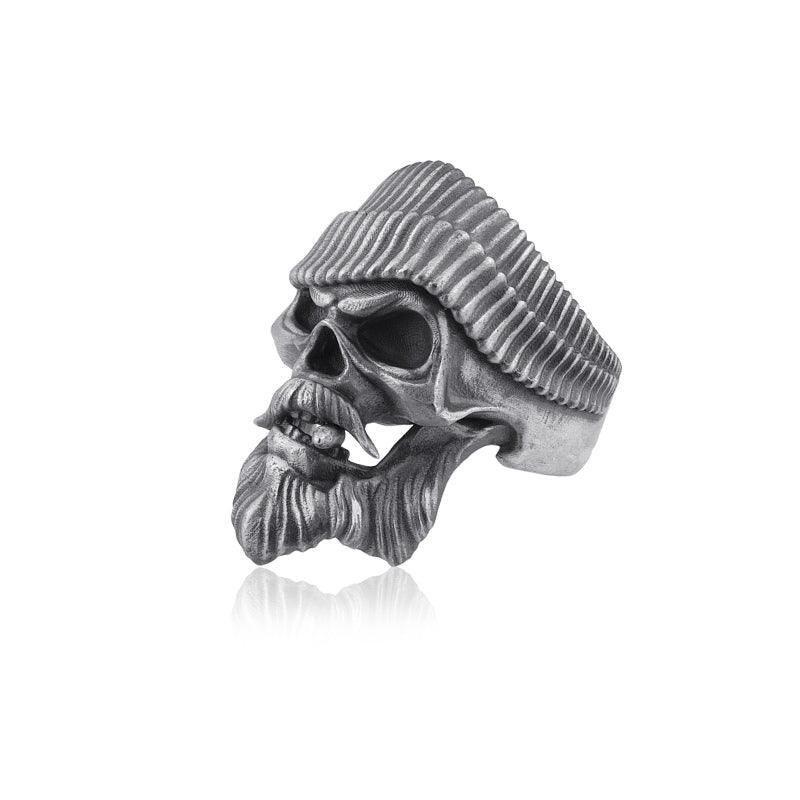 Cigar Skull Ring