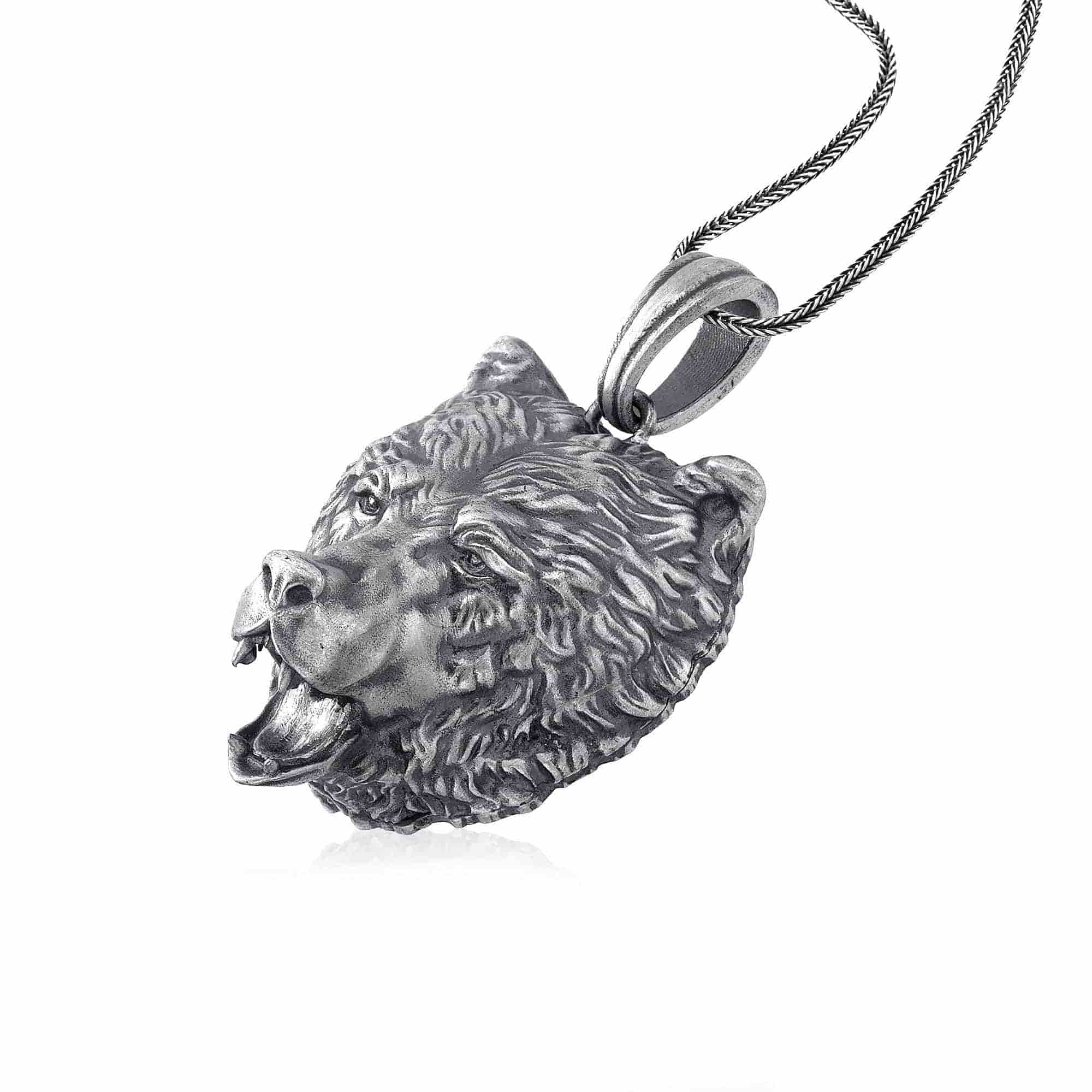 Bear Head Necklace