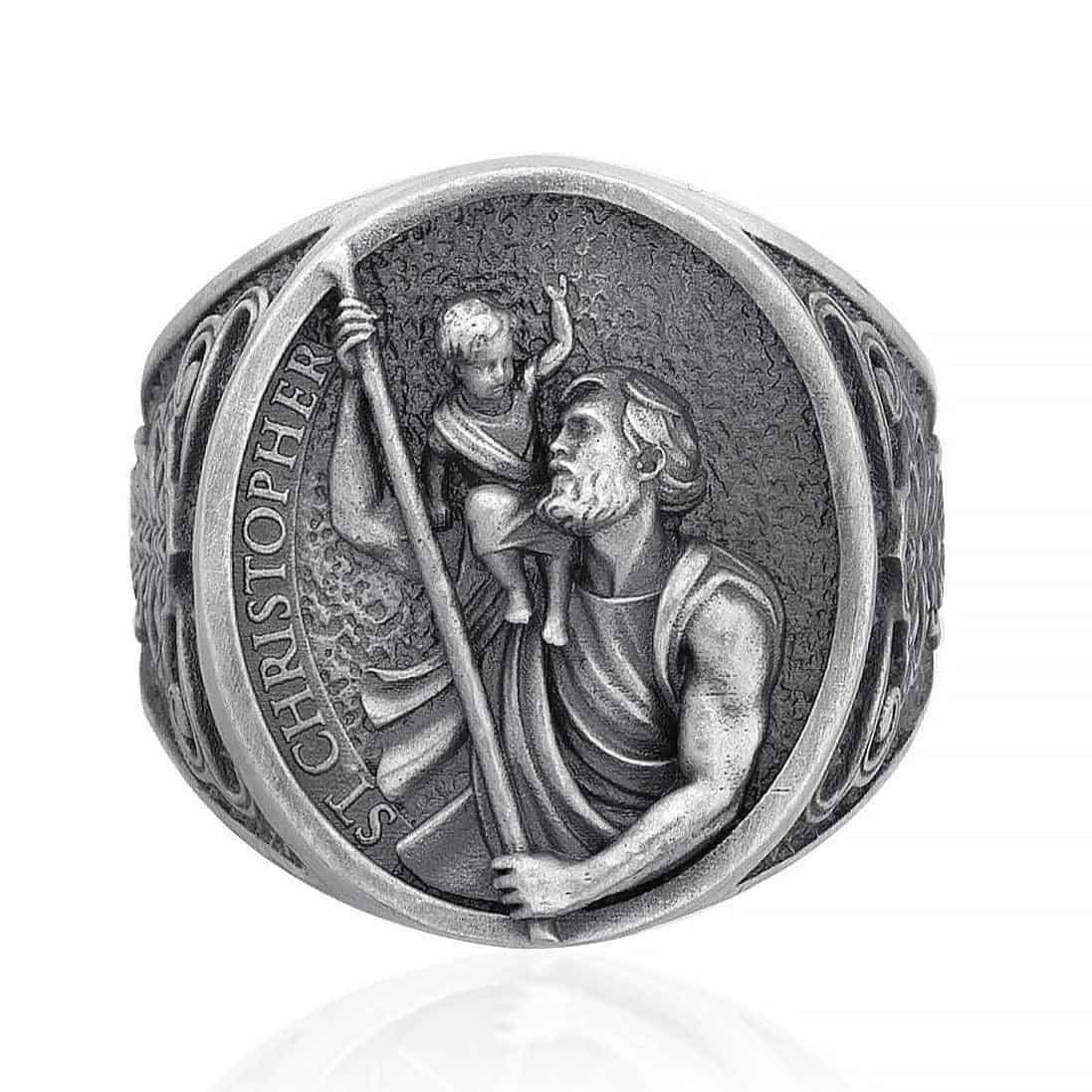 Saint Christopher Ring