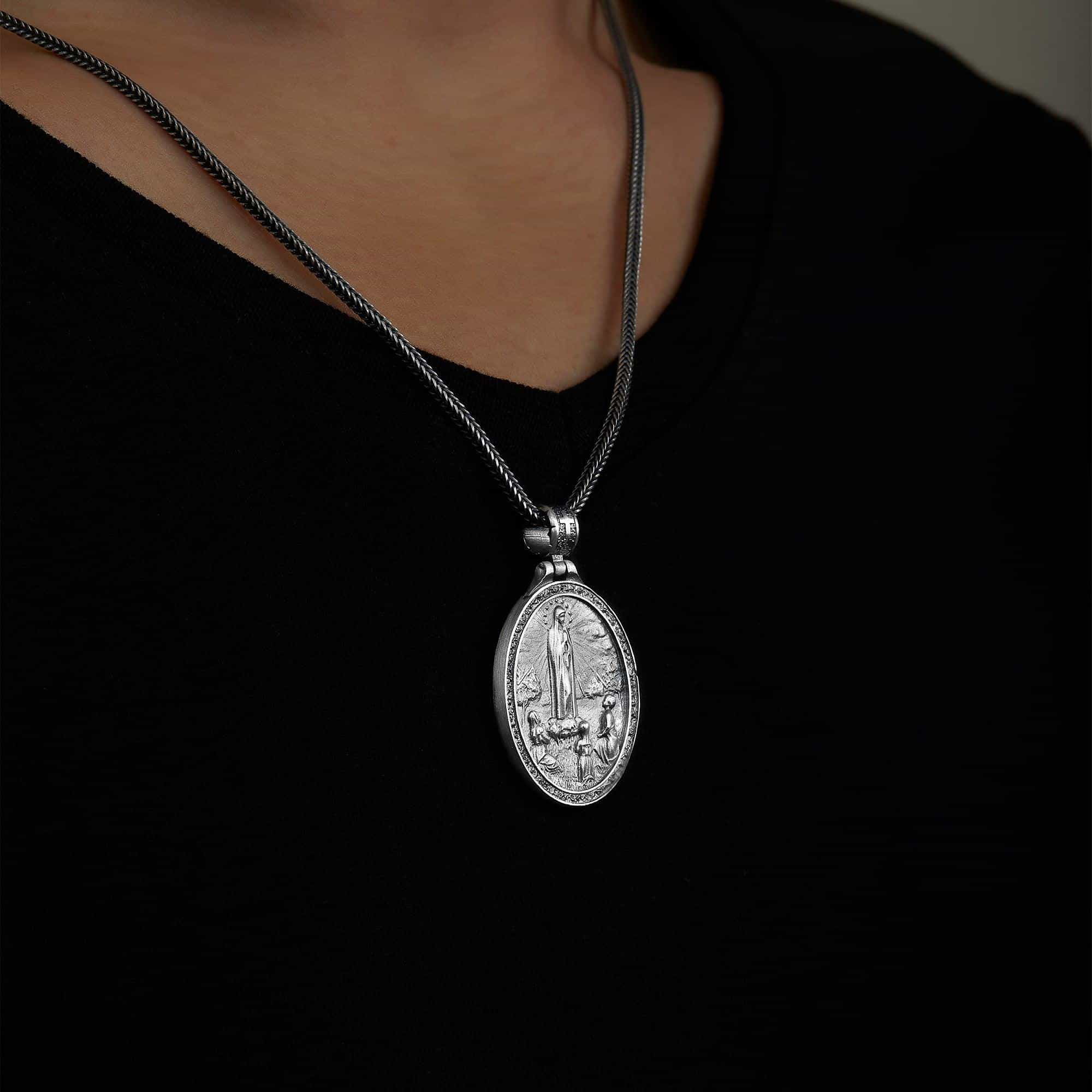 Virgin Mary Necklace