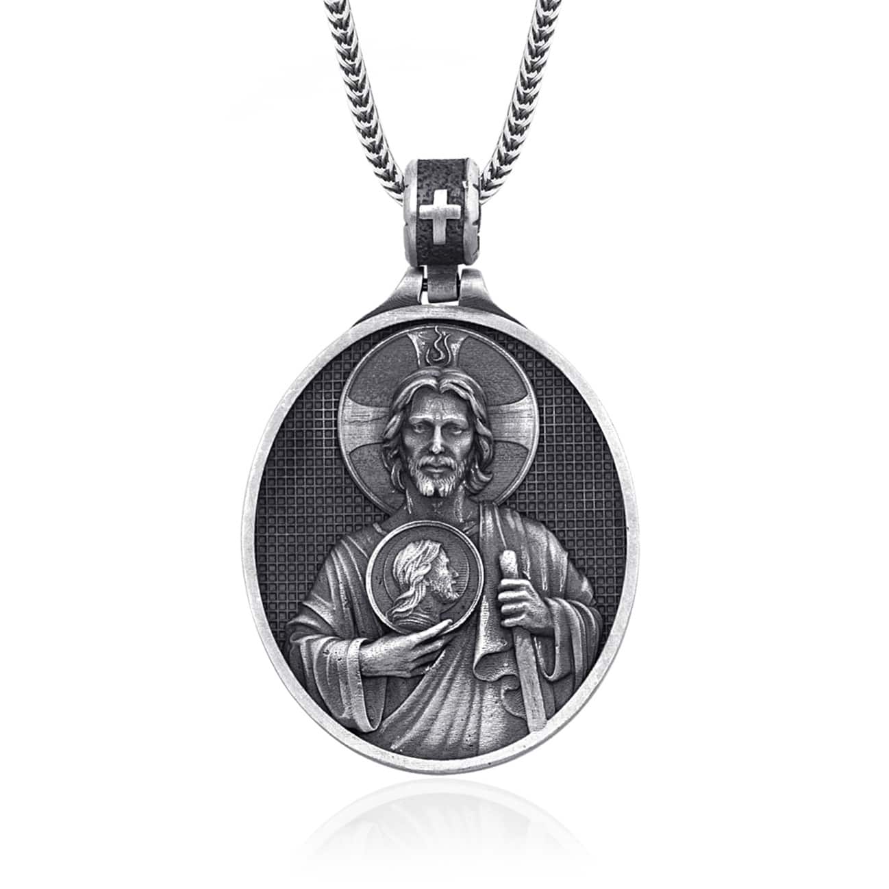 Saint Jude Medal Necklace