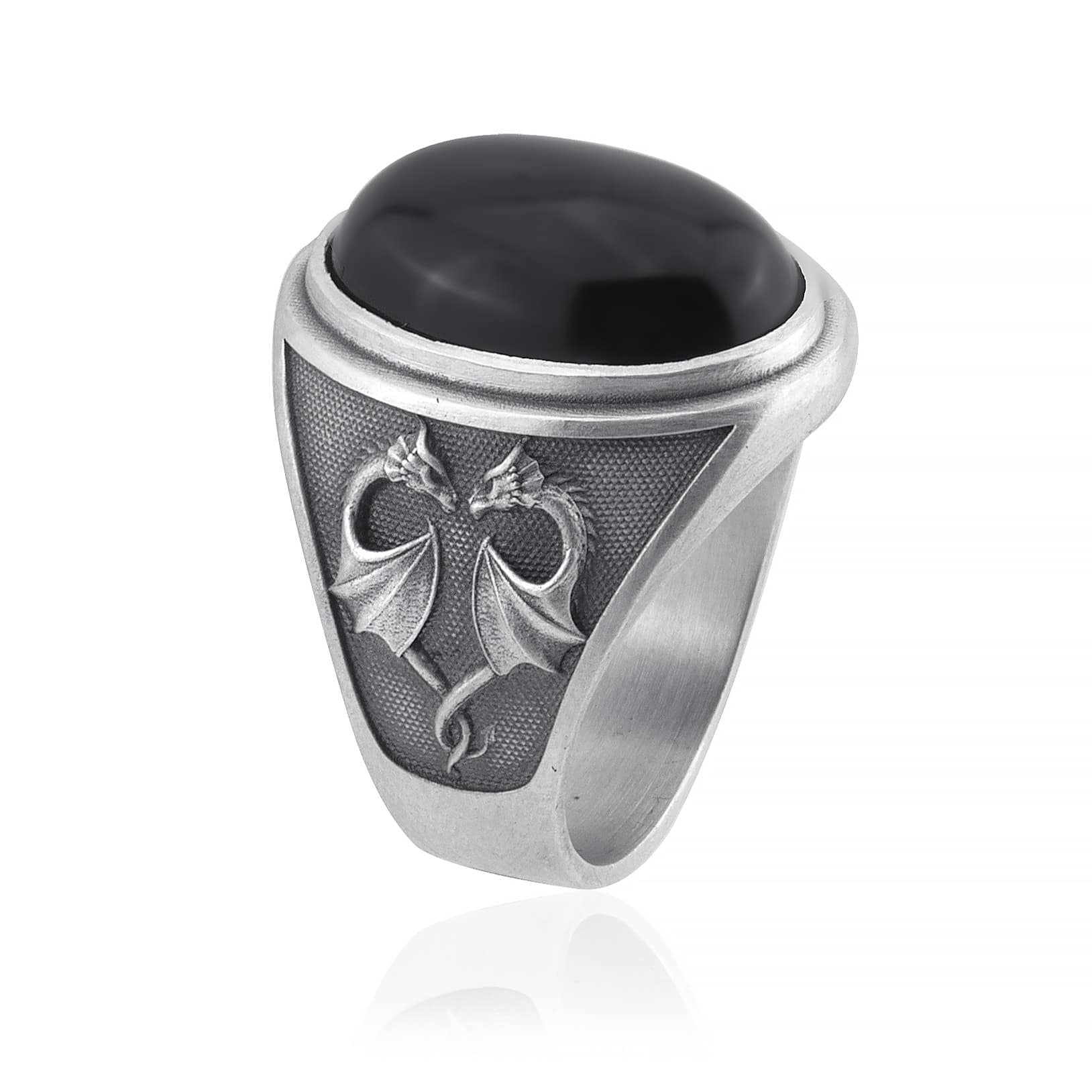 Dragons Onyx Ring