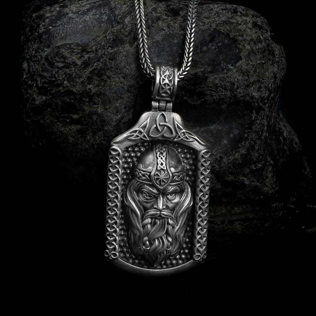 The Great Odin Head Necklace