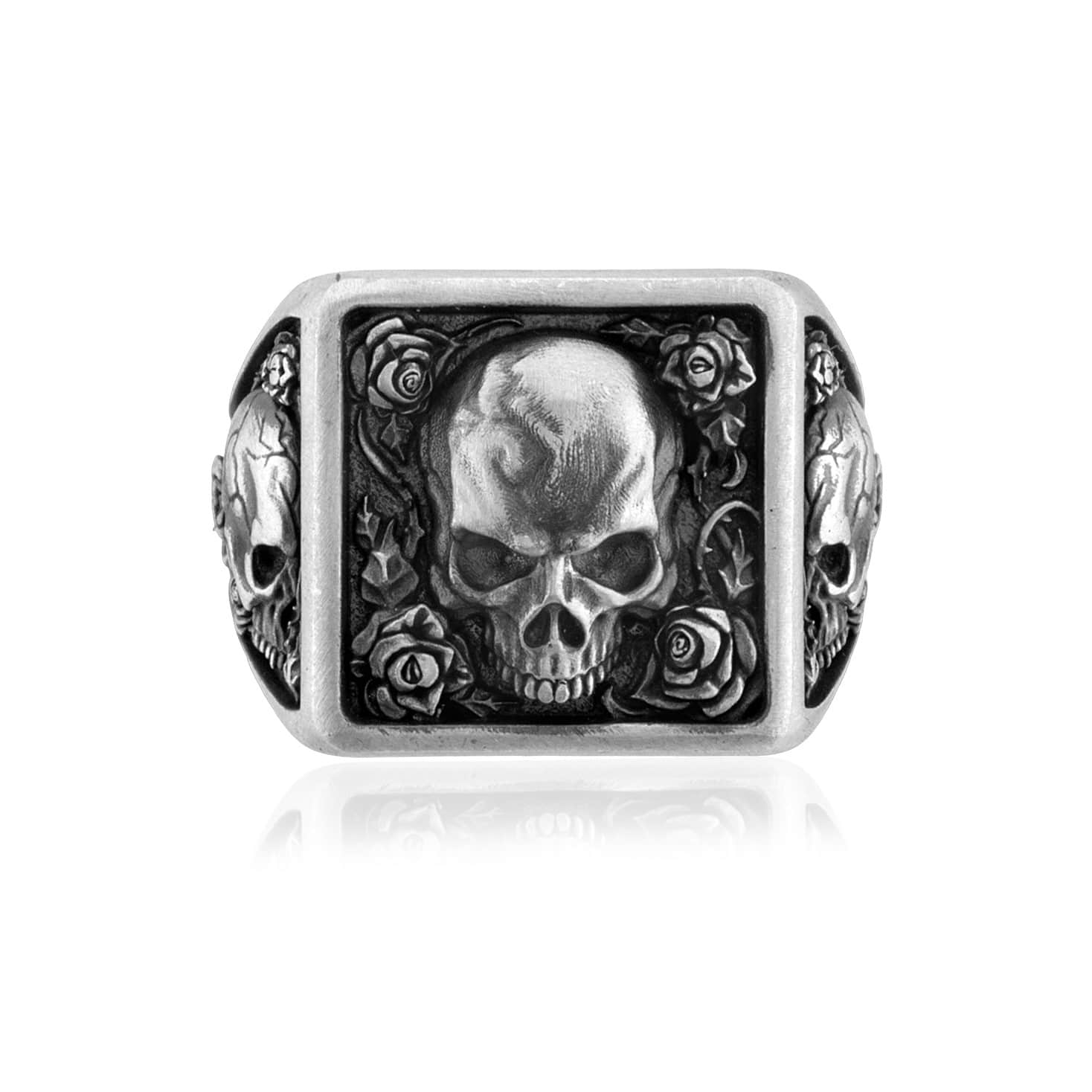 Skull Blossom Ring
