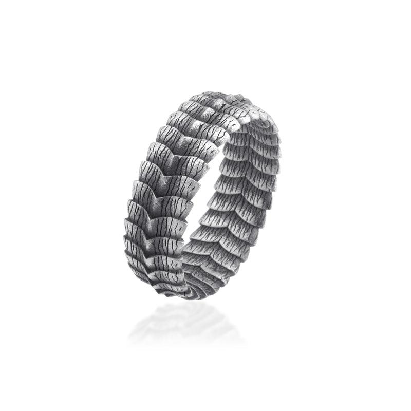 Dragon Scales Band Ring