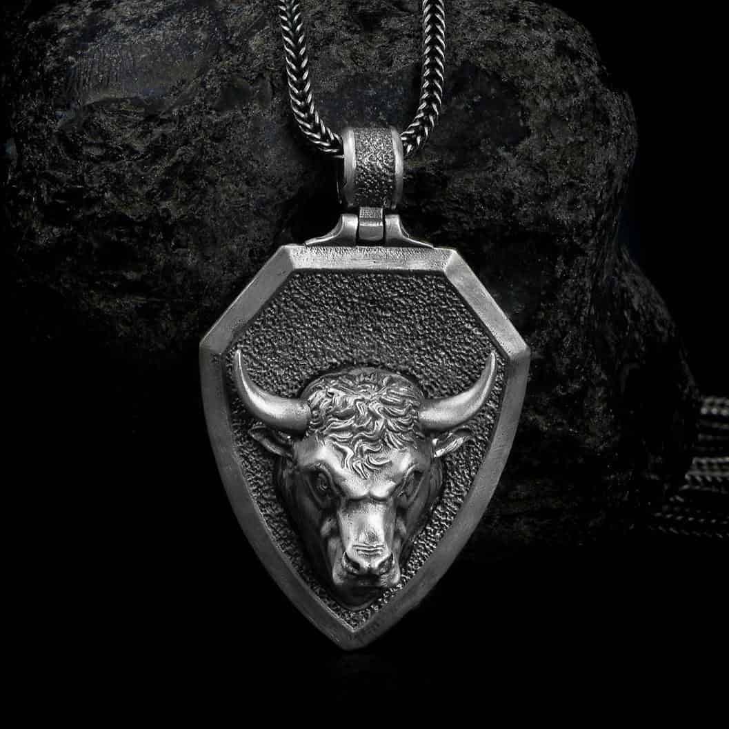 Taurus Bull Head Necklace