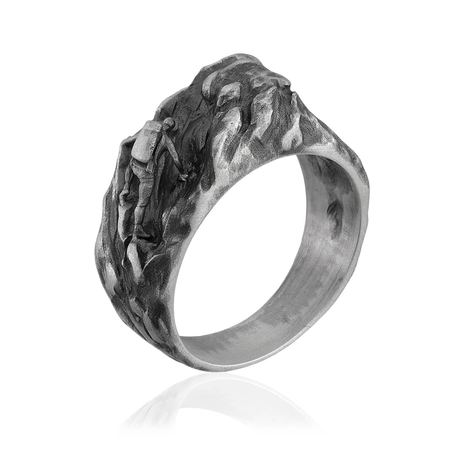 Climber's Journey Ring