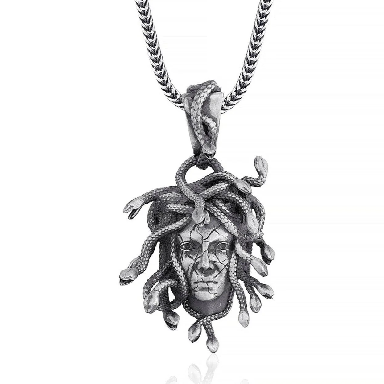 Medusa Snake Necklace