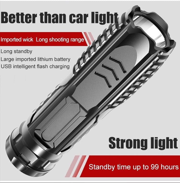 49% OFF Multifunctional Rechargeable Flashlight