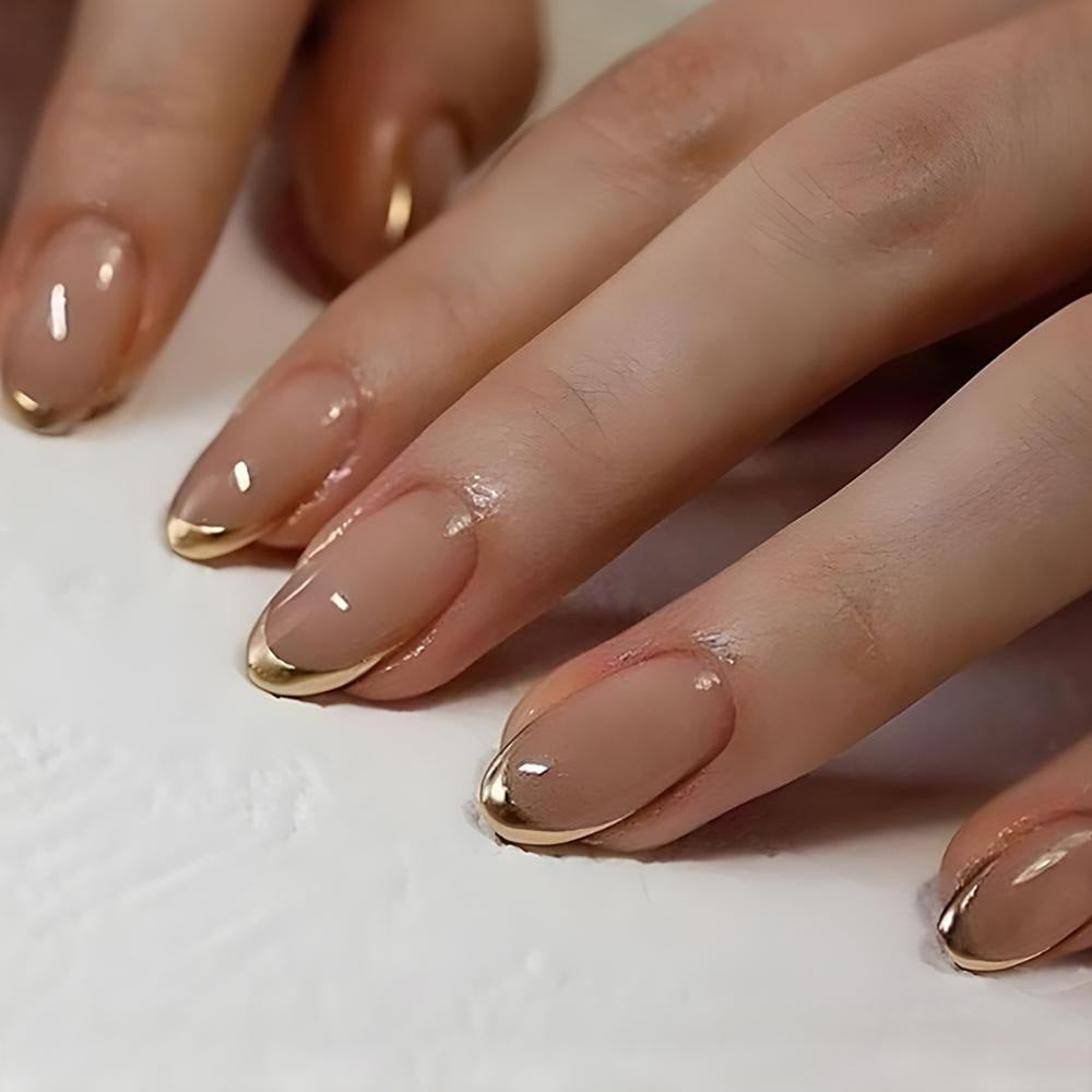 24pcs/Set Press On Nails JP3550| 【SPECIAL BONUS】FREE Professional Adhesive Tabs Included
