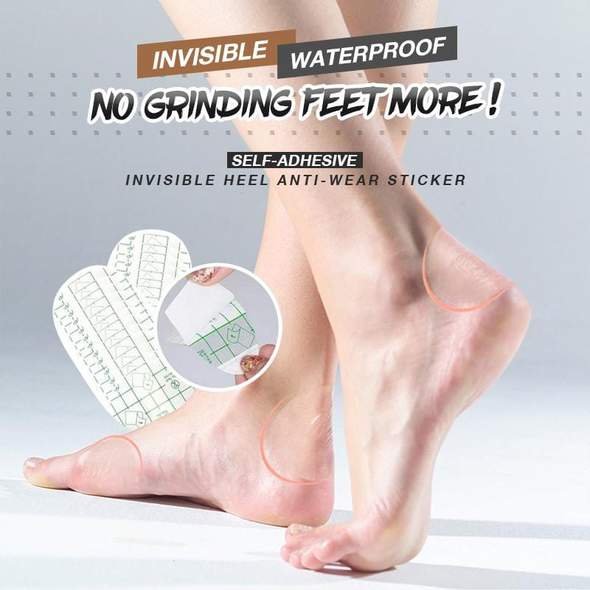 Self-adhesive Invisible Heel Anti-wear Sticker(50 PCS)-BUY 2 GET 2 FREE