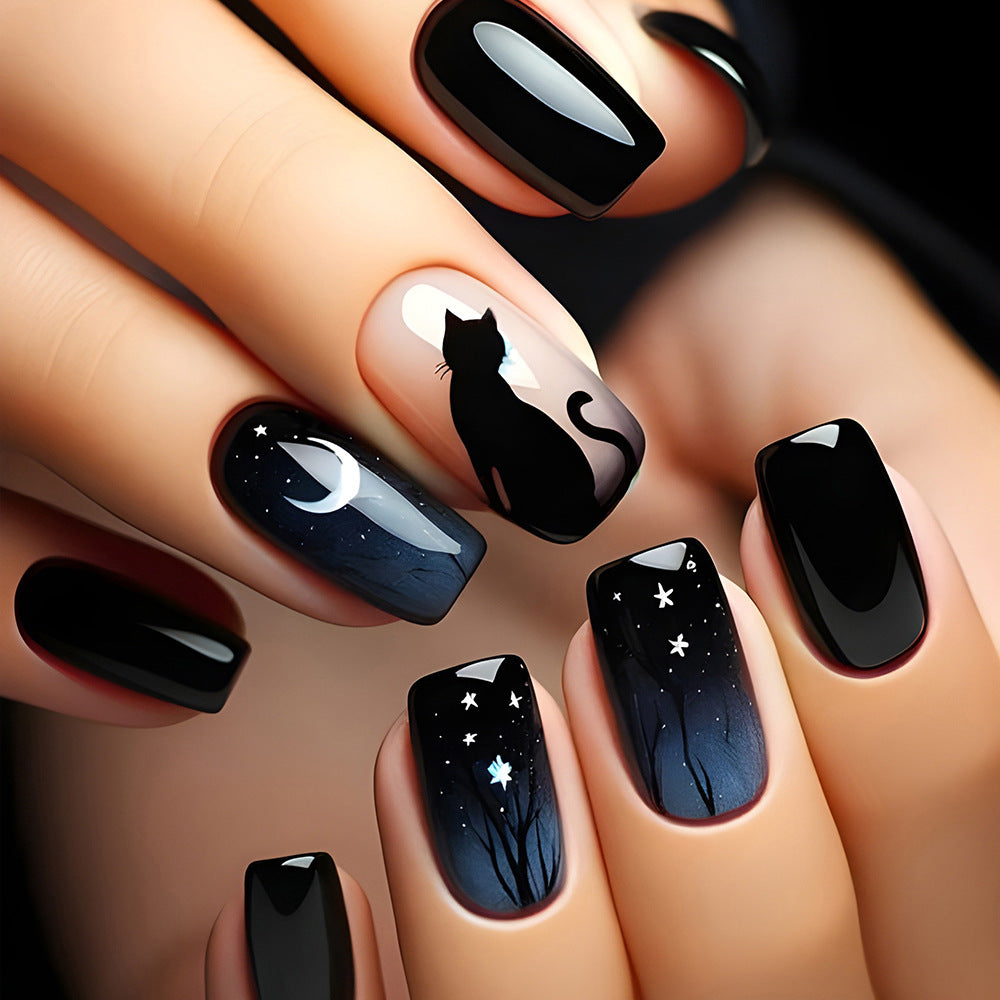 24pcs/Set Press On Nails DY1581-B7| 【SPECIAL BONUS】FREE Professional Adhesive Tabs Included