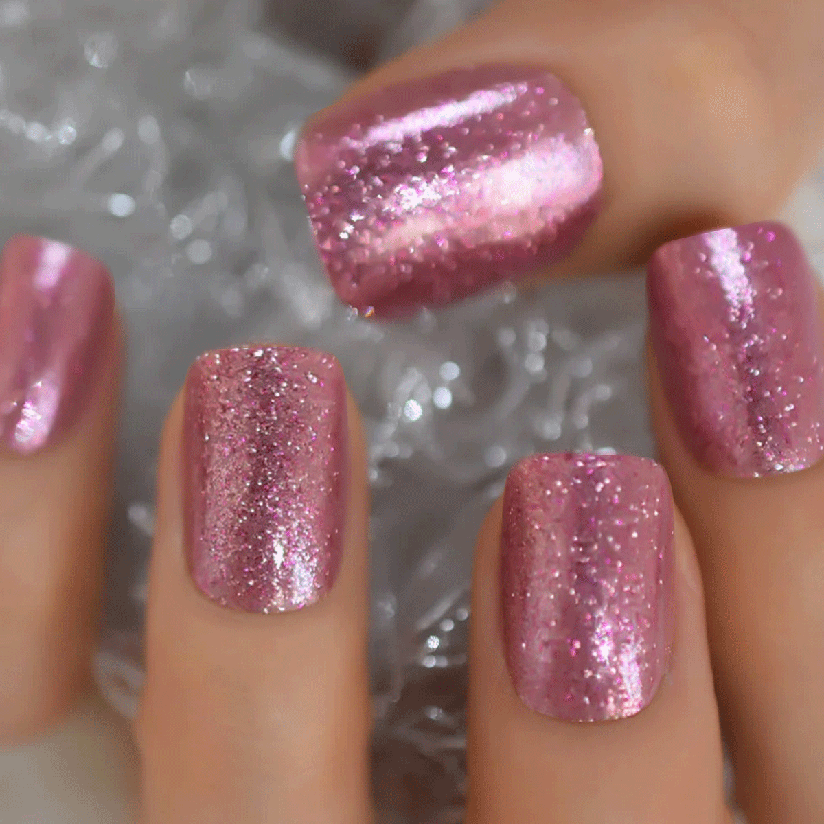 15 Sizes-30 Pcs Acrylic Press on nails l5542| 【SPECIAL BONUS】FREE Professional Adhesive Tabs Included