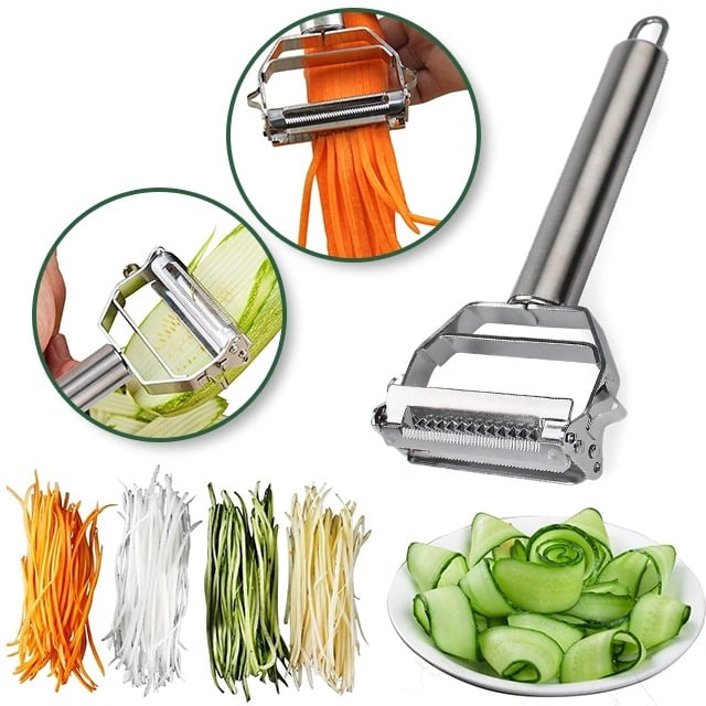 (💥 Promotion-45% OFF) Stainless Steel Multifunctional Peeler (BUY 2 GET 1 FREE)
