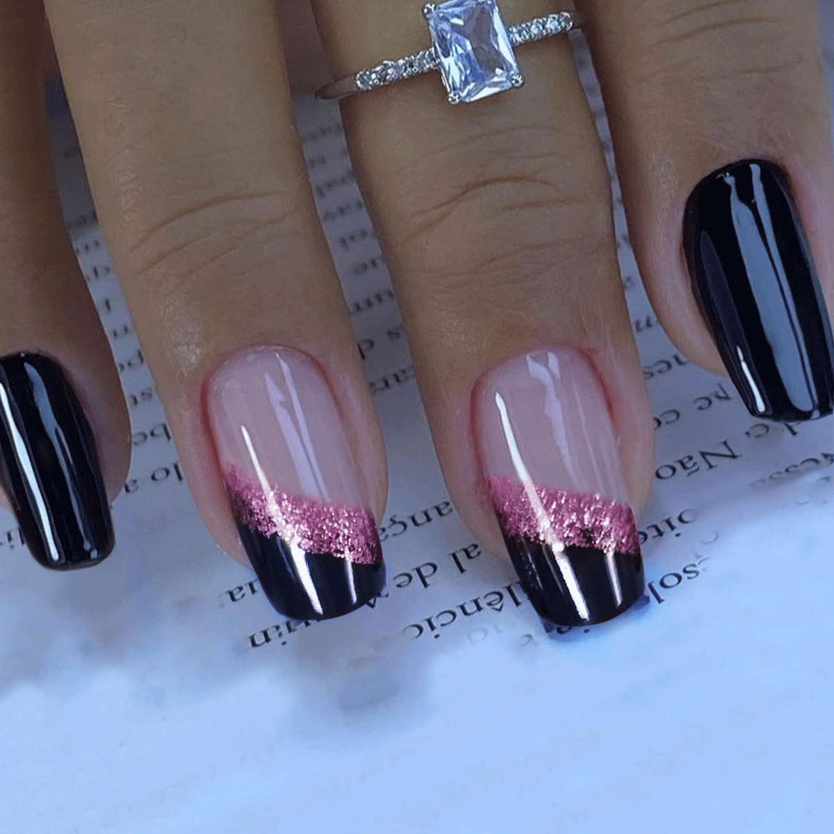 15 Sizes-30 Pcs Acrylic Press On Nails W533| 【SPECIAL BONUS】FREE Professional Adhesive Tabs Included