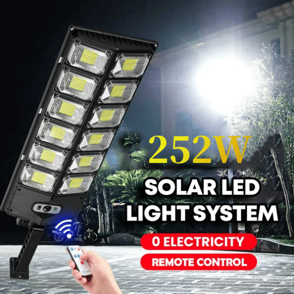 Promotion 49% OFF-252W Solar Led Light System