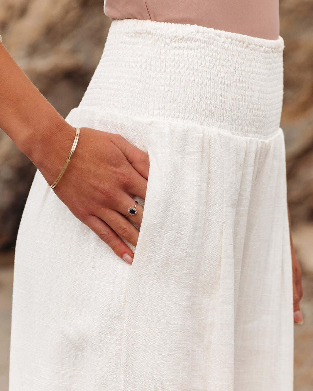 New Arrival-49%OFFCasual Wide Leg Cotton Linen Loose Trousers