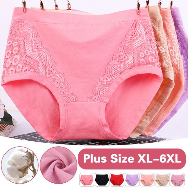 Special Sale 49%OFFPlus Size High Waist Cotton Panties