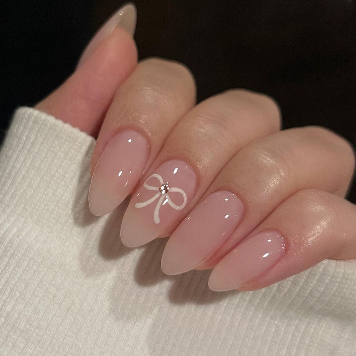 24pcs/Set Press On Nails JP3122| 【SPECIAL BONUS】FREE Professional Adhesive Tabs Included