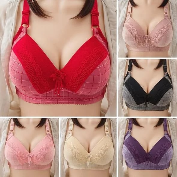 Comfort type no steel ring bra (L-5XL)