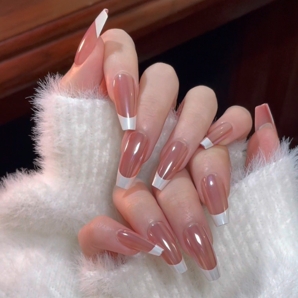 15 Sizes-30 Pcs Acrylic Press On Nails XD-88-15| 【SPECIAL BONUS】FREE Professional Adhesive Tabs Included