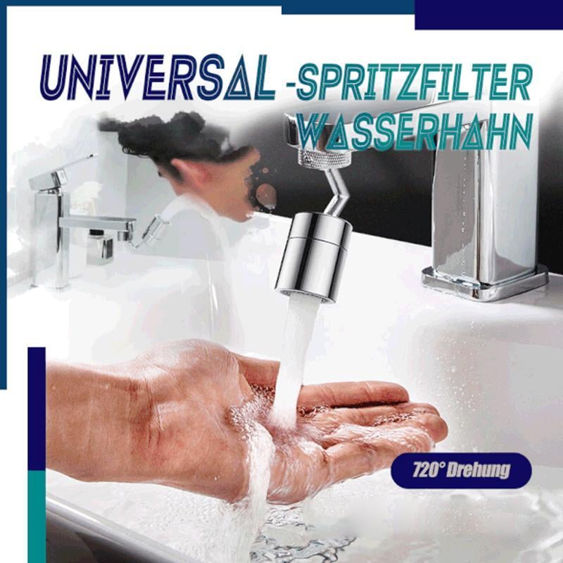 Faucet with splash filter