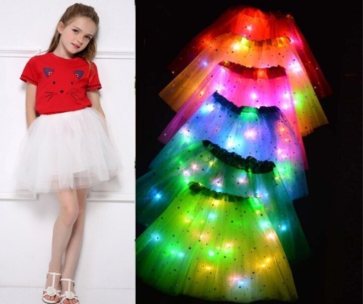 SUPER SALE-49% OFFMagical Luminous LED Tutu Skirt-14 Colors
