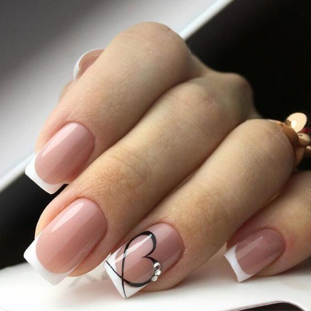 15 Sizes-30 Pcs Acrylic Press On Nails DZ274| 【SPECIAL BONUS】FREE Professional Adhesive Tabs Included