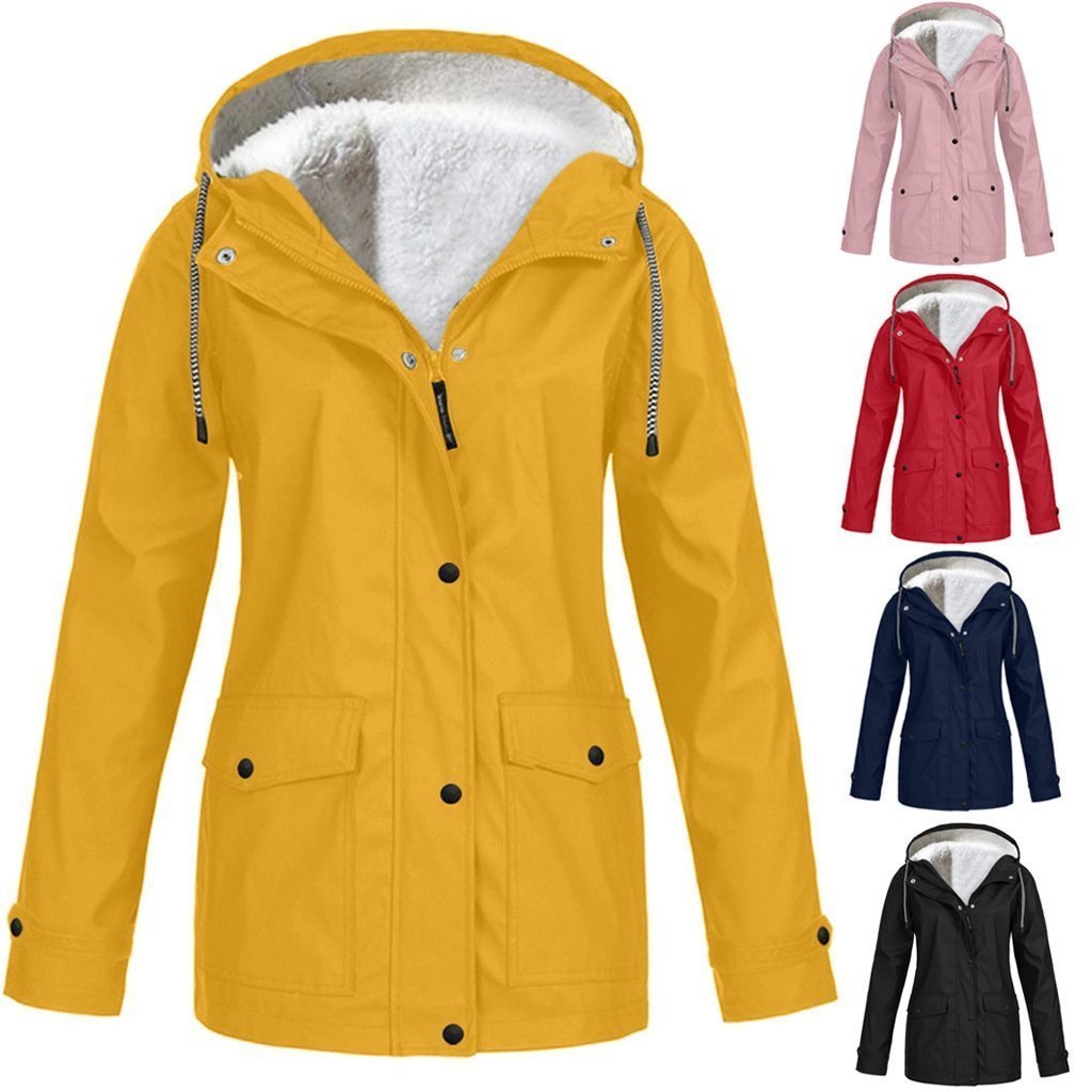 Christmas Sale-Womens Winter Plus Fleece Jacket Outdoor Mountaineering Clothes(Free Shipping Over 45)