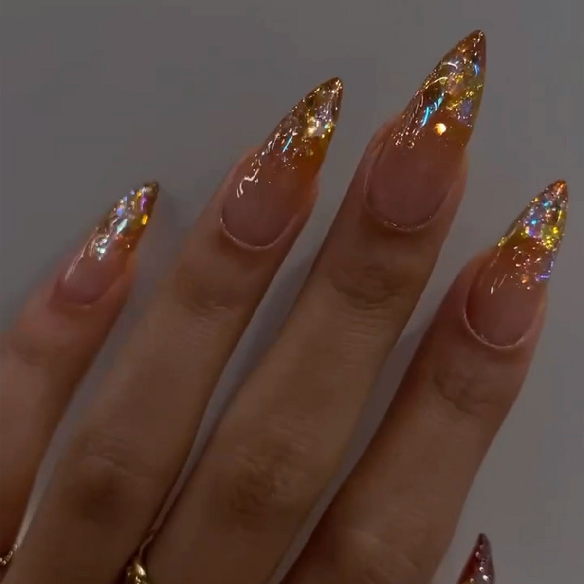 24pcs/Set Press On Nails JP3323| 【SPECIAL BONUS】FREE Professional Adhesive Tabs Included