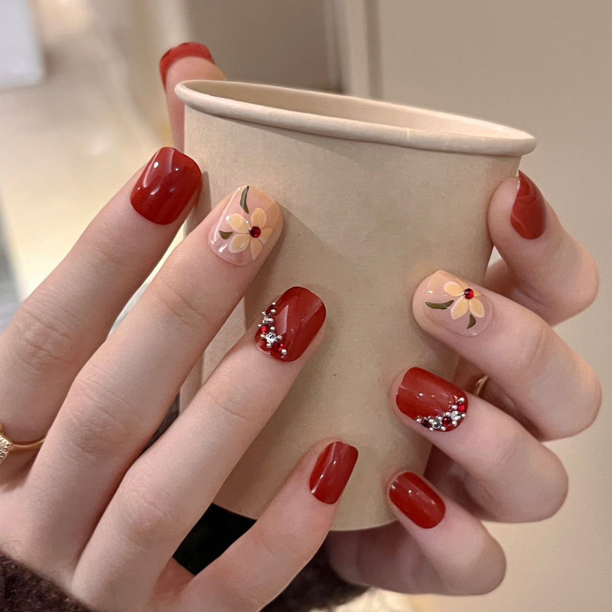 24pcs/Set Press On Nails JP2958| 【SPECIAL BONUS】FREE Professional Adhesive Tabs Included