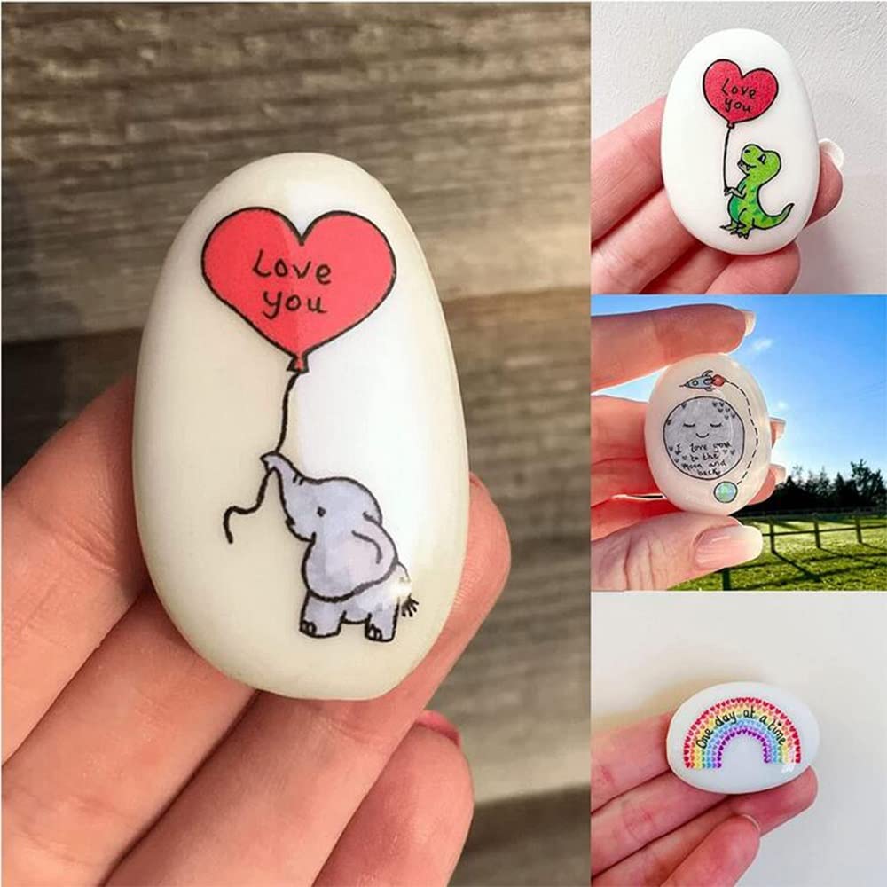 Cute Lucky Charm Love You Elephant Stone-BUY 3 GET 1 FREE EACH ONLY 6