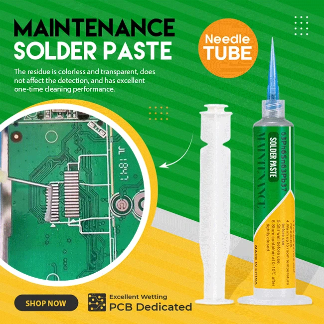 HOT SALE35g BGA Syringe Tin Solder Paste Leaded Sn63pb37 Melting Point 183 C