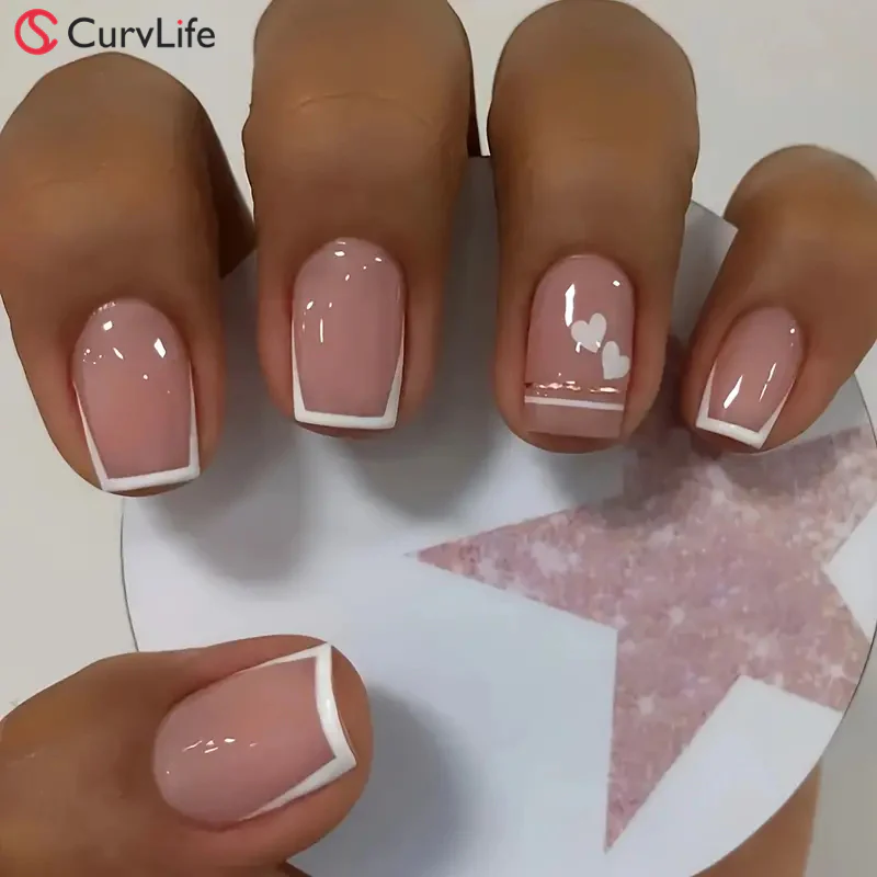 Gel Press On Nails 16 Sizes-32 Pcs Kit X004ELYC4H| 【SPECIAL BONUS】FREE Professional Adhesive Tabs Included