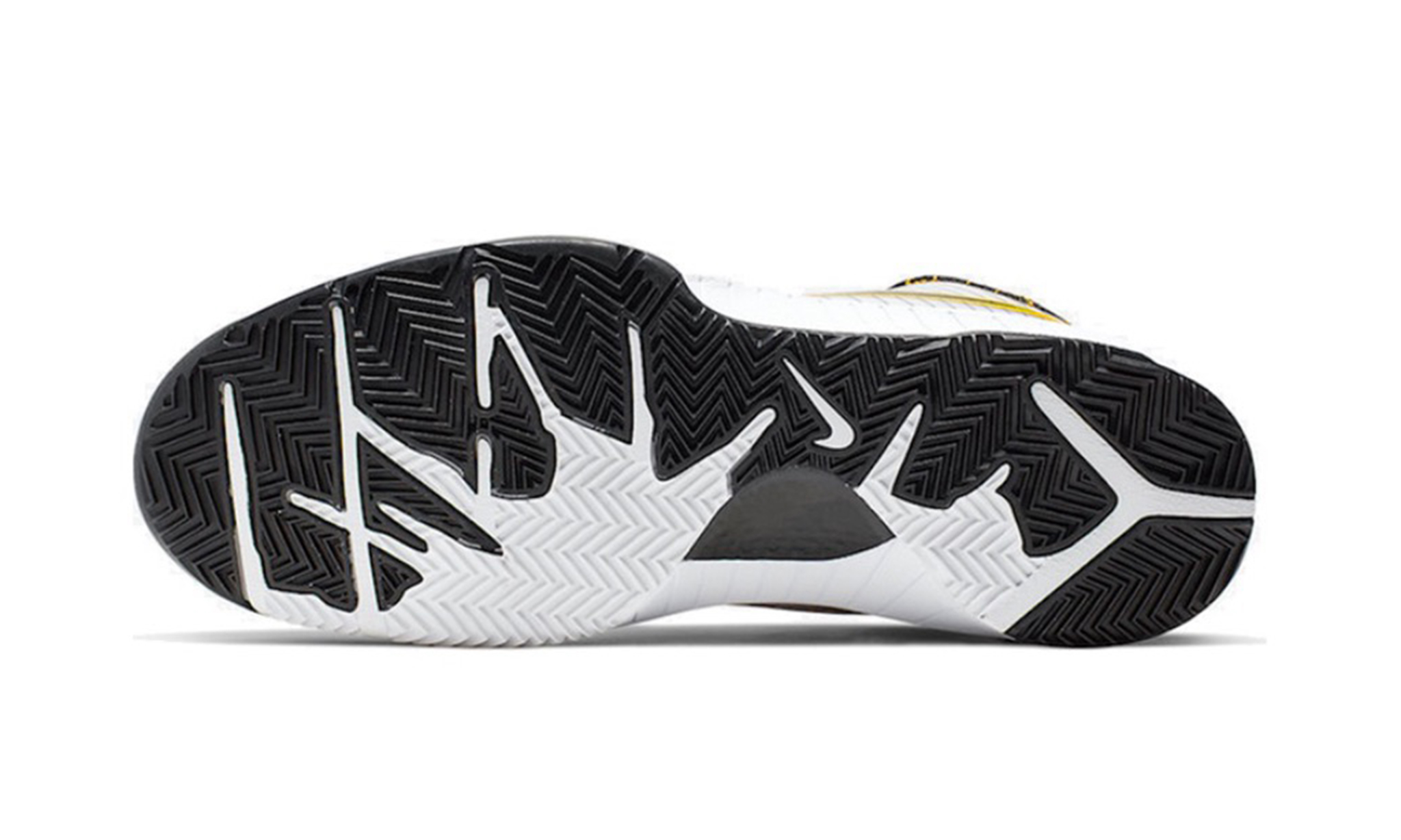 Nike Kobe 4 Protro White Black Del Sol