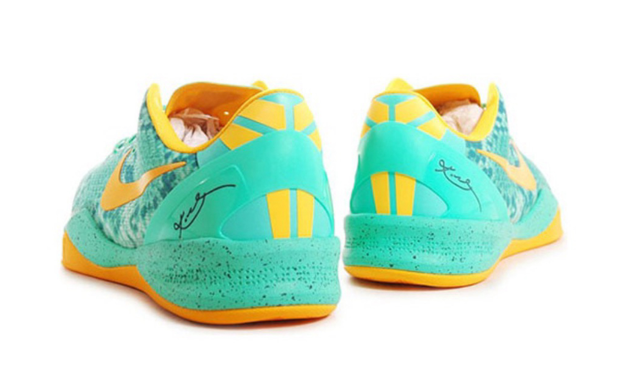 Nike Kobe 8 System Green Glow Laser Orange