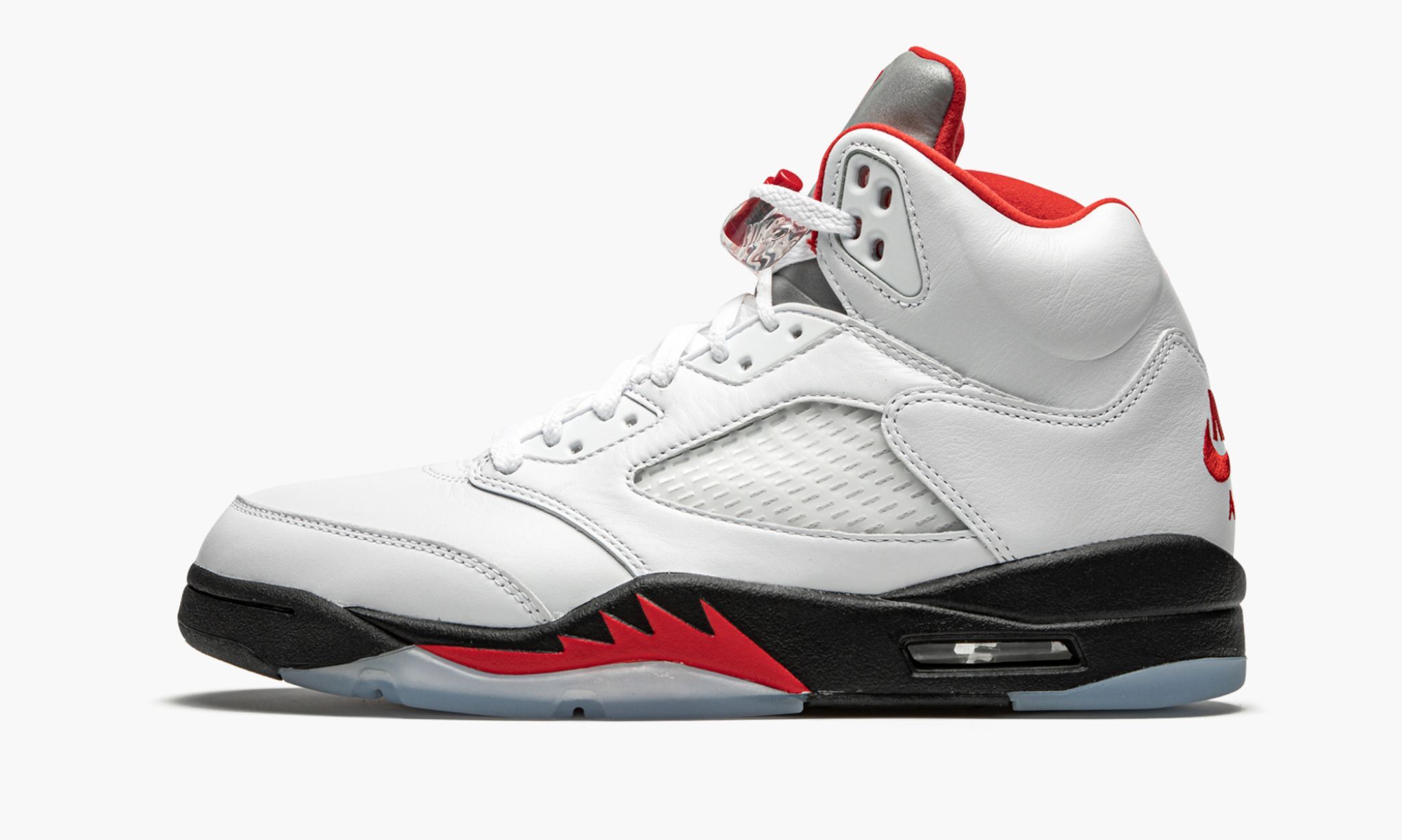 JORDAN 5 RETRO Fire Red Silver Tongue 2020