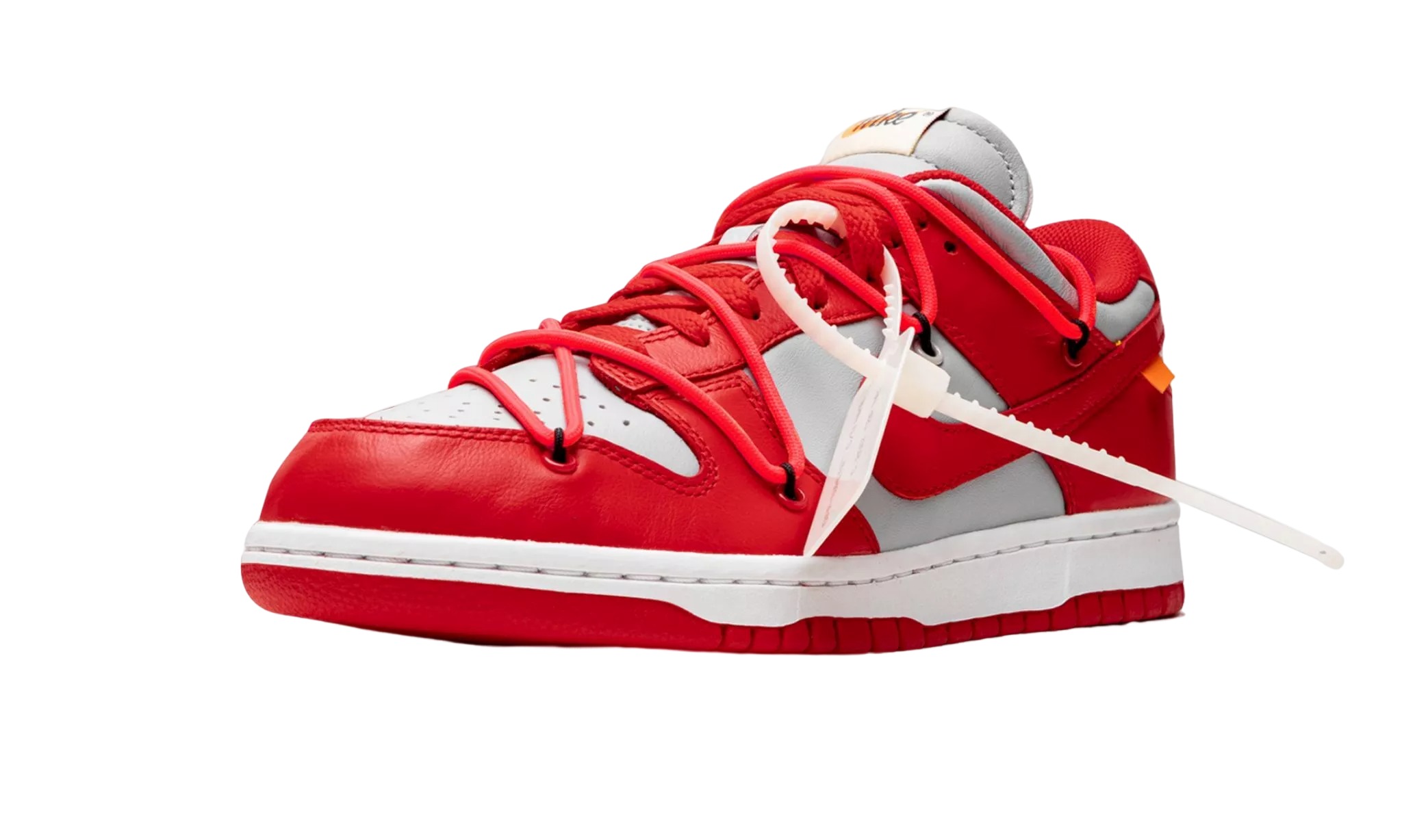 DUNK LOW Off White University Red