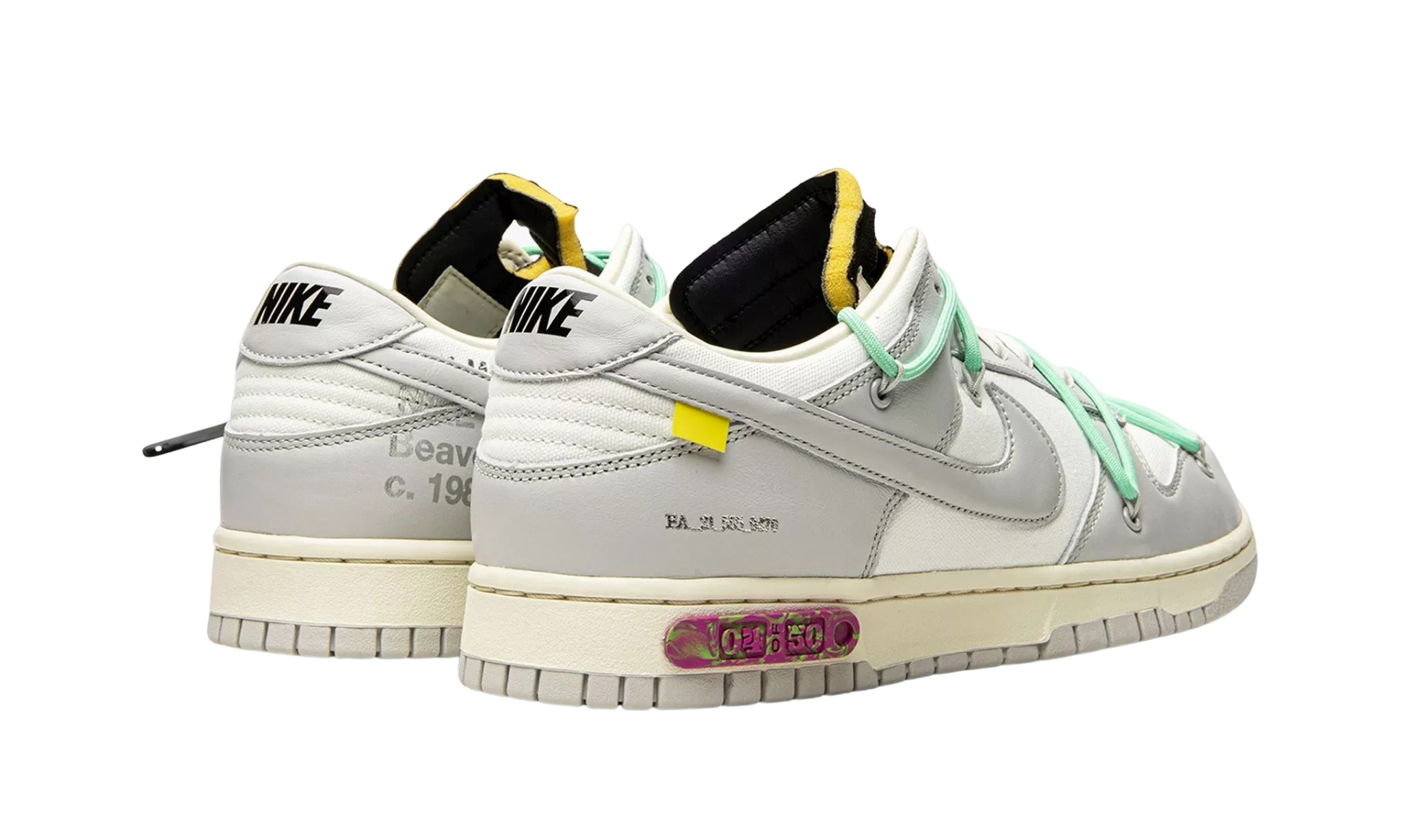 NIKE DUNK LOW OFF WHITE Lot 04 50