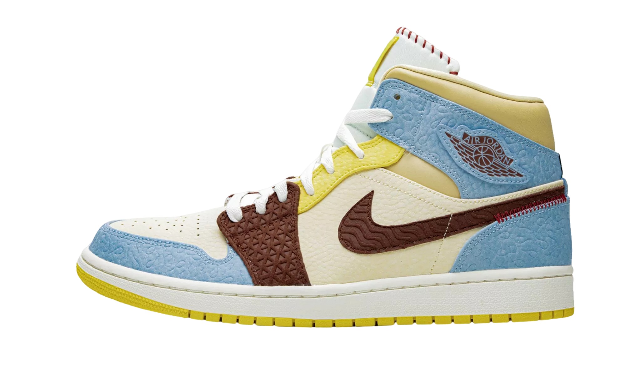 JORDAN 1 MID SE Maison Chateau Rouge Fearless