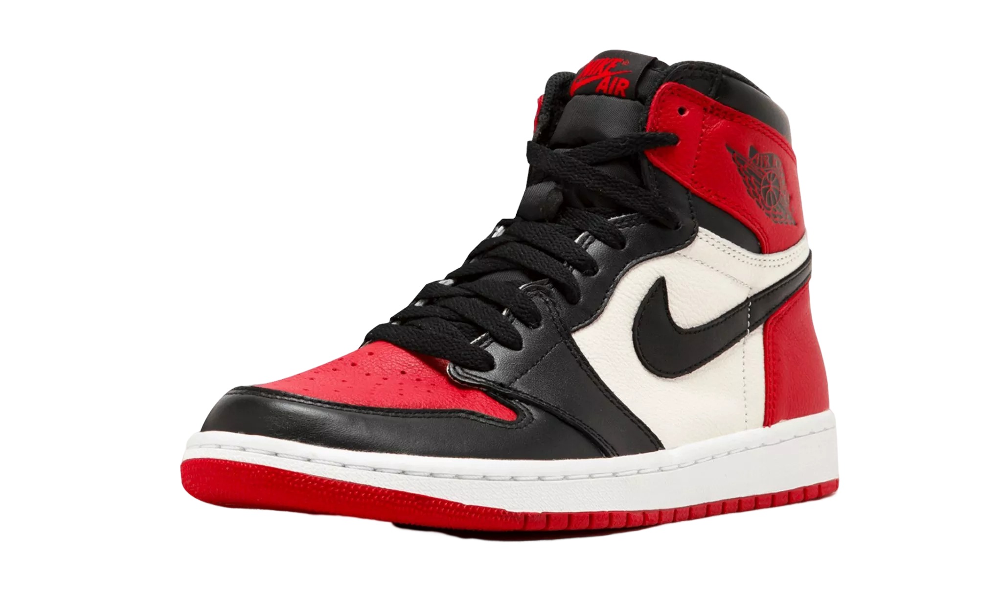 JORDAN 1 RETRO HIGH Bred Toe